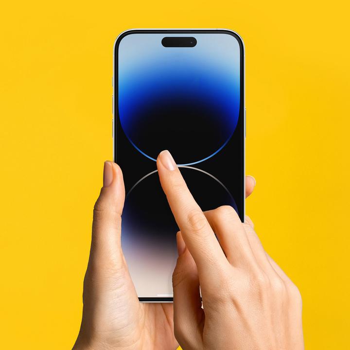 Actual product image OtterBox Amplify antimikrobiell Displayschutz (1 pcs., Apple iPhone 14 Pro Max)
