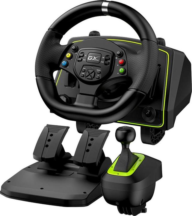 Actual product image Genius GX Gaming Wheel Speedmaster X2 (PC, PS3, PS4, Xbox 360, Xbox One S)