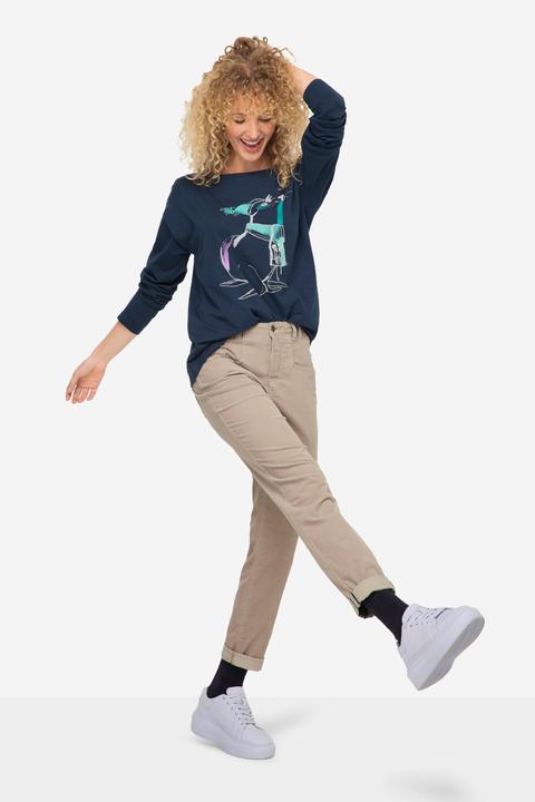 Produktbild Laurasøn Cord-Karottenhose, weite Passform, 5-Pocket-Form (44)