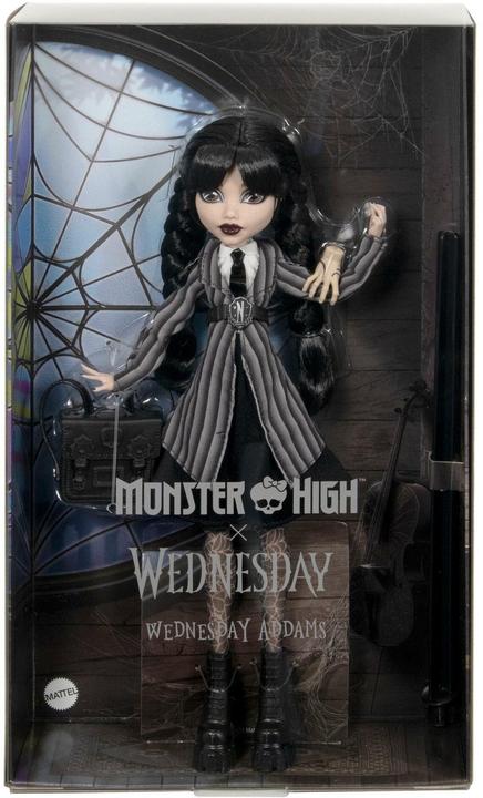 Produktbild Monster High Wednesday Addams School