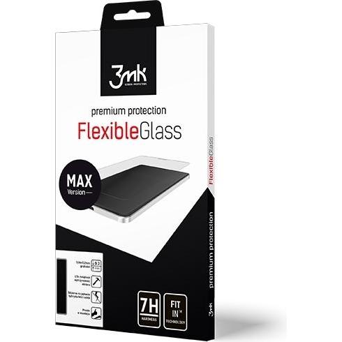 3MK hybrid glass Flexible 2.5D Max for iPhone7 / 8 / SE 2020 black frame (1 Stück, Apple iPhone 7, Apple iPhone 8), Smar...