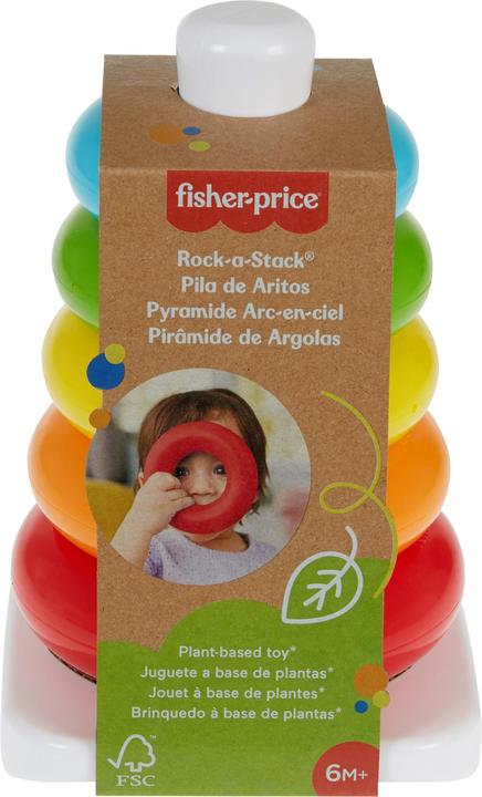 Actual product image Fisher-Price Eco colour ring pyramid
