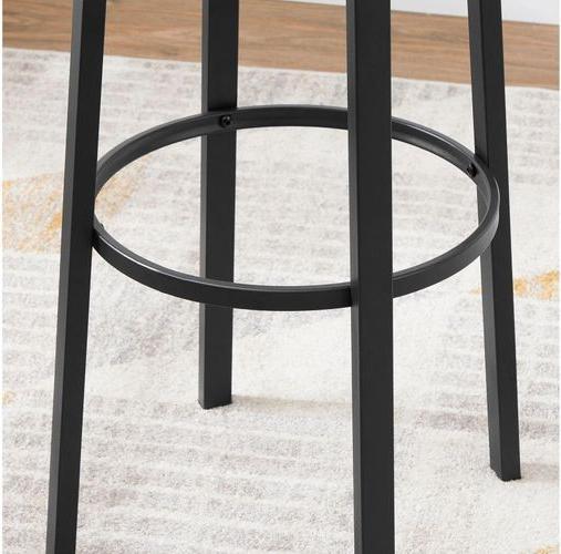 Actual product image Vasagle Bar Stool 2 pieces Brown/Black