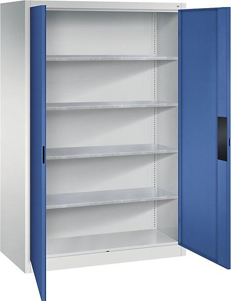 Gentian blue RAL 5010, Light grey RAL 7035