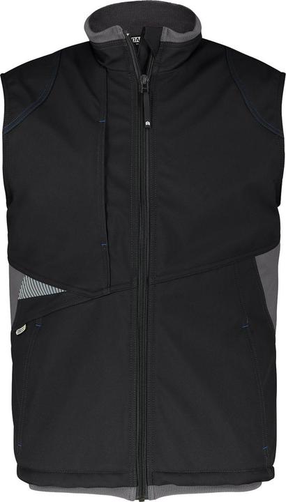 Produktbild Dassy Softshell-Weste Fusion schwarz/anthrazitgrau Gr. S (S)