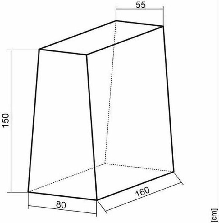 Produktbild Sponeta Schutzhülle für Tischtennistisch