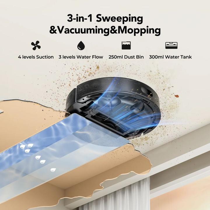 Produktbild Lubluelu Vacuum cleaner L15 MAX robot vacuum cleaner with self-empty station