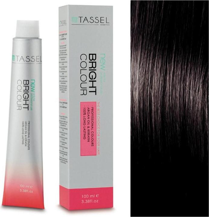 Produktbild Caso Eurostil Capilar Natürliches Dunkelbraun Haarfärbemittel Nr.3 2 Einheiten (3)