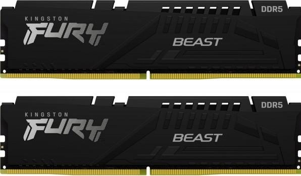 Image du produit Kingston FURY Beast (2 x 32GB, 6000 MHz, RAM DDR5, DIMM)