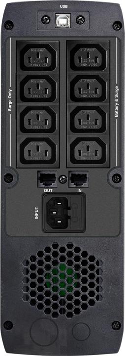 Actual product image Fortron FSP ST 1500 Tower 1500VA 900W RJ45 output 8x IEC (1500 VA, 900 W, Line-interactive UPS)