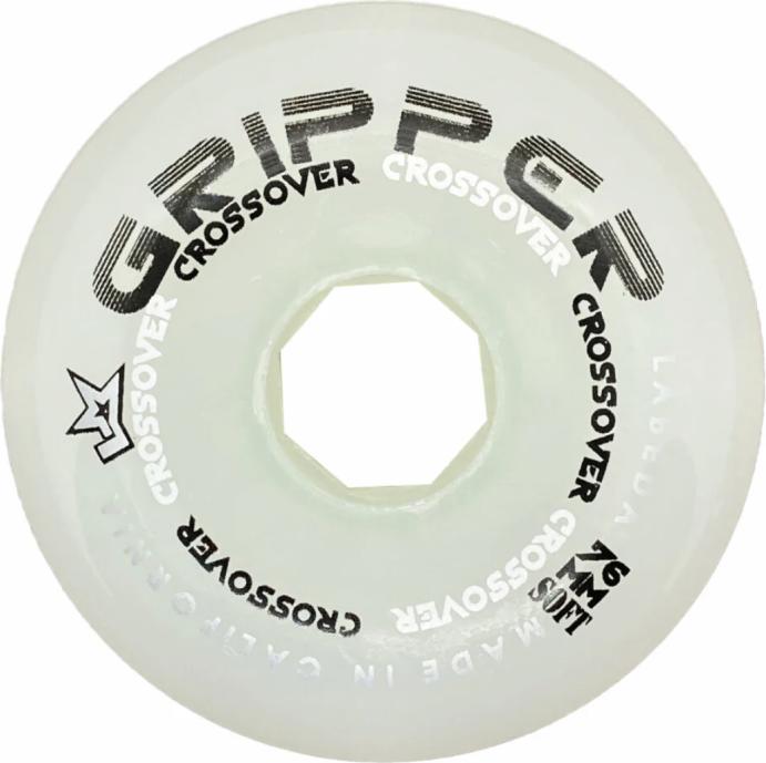 Produktbild Labeda Gripper Soft 4er-Pack Rollhockey-Räder (Weiss, 76 mm) (76 mm)