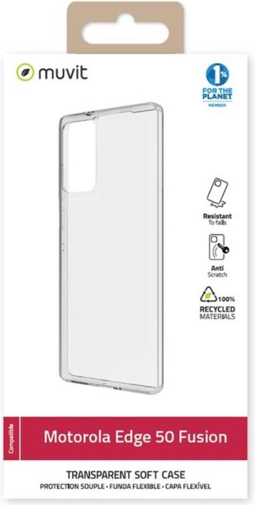 Produktbild Muvit Coque Souple Transparente Motorola Edge 50 Fusion (Motorola Edge 50 Fusion)