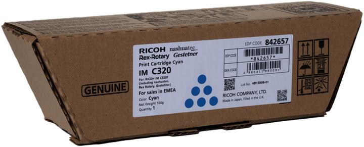 Produktbild RICOH Toner cyan IM C320F ca. 10.000 Seiten (C)