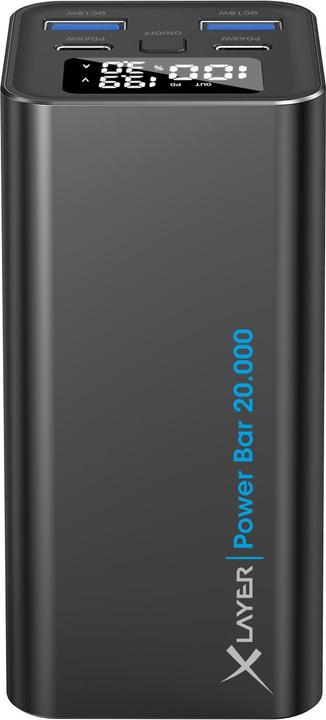 Xlayer Krachtcentrale (20000 mAh, 65 W, 74 Wh)