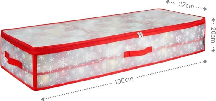Actual product image Hermex Aufbewahrungsbox für Christbaumkugeln Aufbewahrungstasche Sortierbox (74 l)