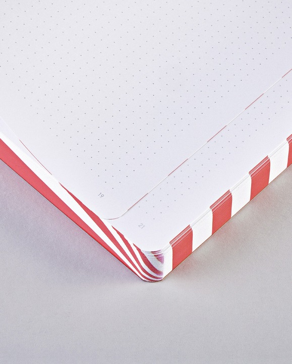 Produktbild Nuuna Graphic L, Fancy Fans (22 x 16.5 cm, Gepunktet, Weicher Einband)