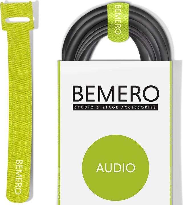 Actual product image Bemero BAC1515-300BK 6.3 Klinke m+m 3m (3 m, 6.3mm jack cable)