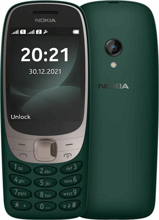 Actual product image Nokia 6310 Green (2024) (2.80", 0.30 Mpx, 2G)