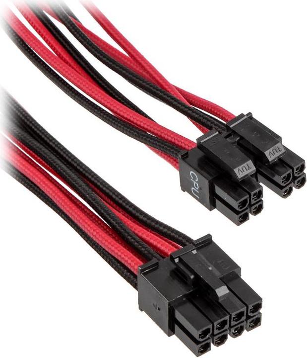 Image du produit Corsair Premium Sleeved Câble PCIe simple, pack de deux