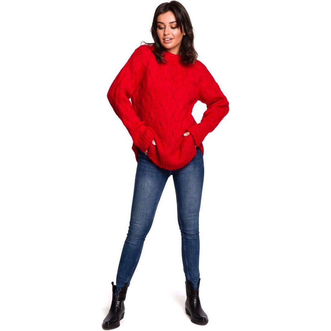 Thumbnail - Be Wear, Unisex, Pullover, 945222, Rot, (L, XL)