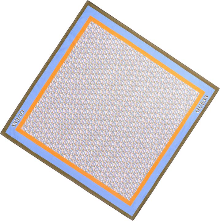 Guess Silvana, Textile Scarf, AW9265SIL90, 90 x 90, For Women