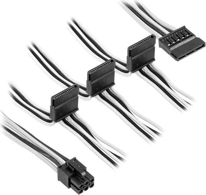 Actual product image Corsair Premium Sleeved SATA Cable