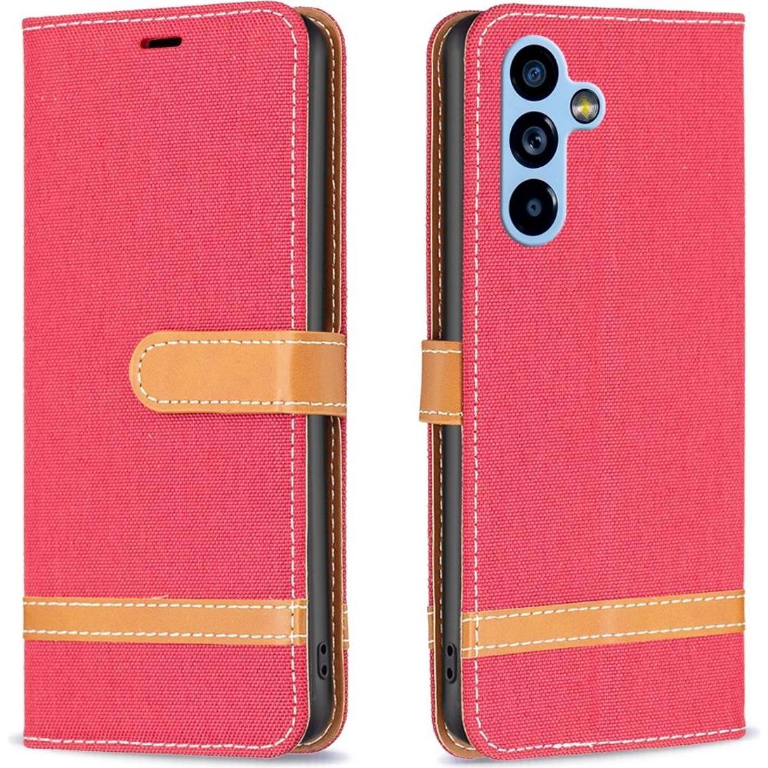 Thumbnail - König Design Hülle Handy Schutz für Samsung Galaxy A54 5G Case Cover Flip Tasche Wallet Etui (Samsung Galaxy A54 5G), Sm...