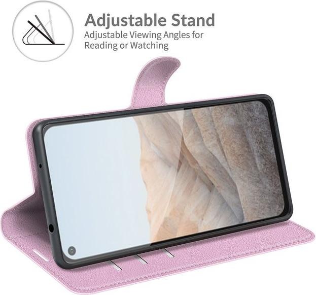 Produktbild MU Classic Litchi Leder Bookcover Series (Google Pixel 5a)