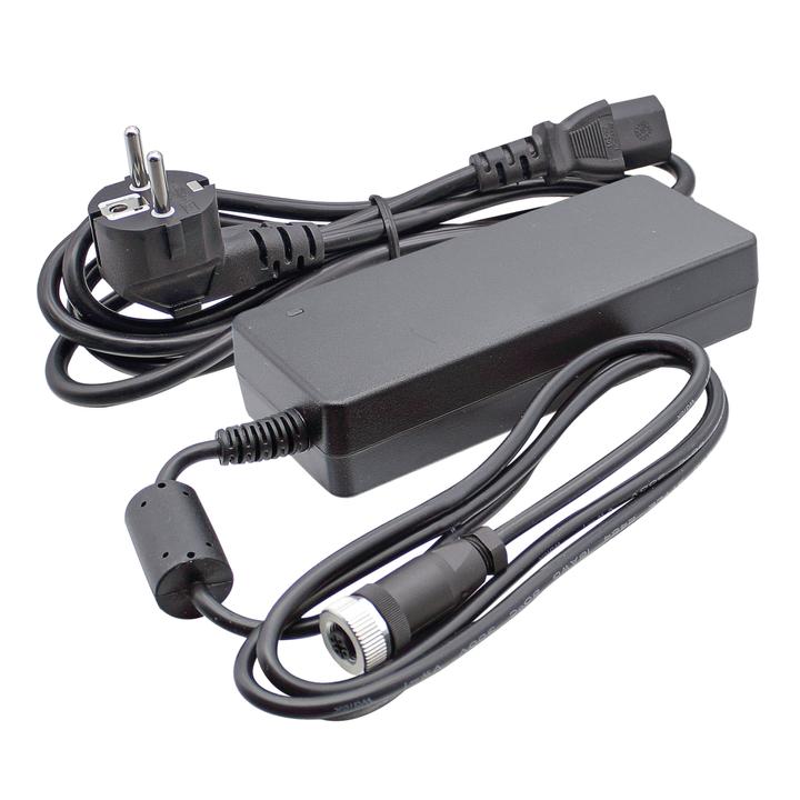 Actual product image Led2work Desktop power supply with M12 socket 120W 24V DC