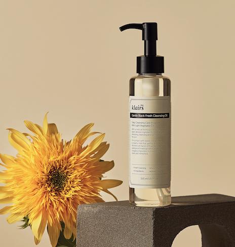 Image du produit Klairs Gentle Black Fresh Cleansing Oil (Huile nettoyante, 150 ml)
