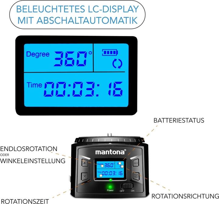 Actual product image mantona Turnaround 360 Advanced 3 (Panorama head)