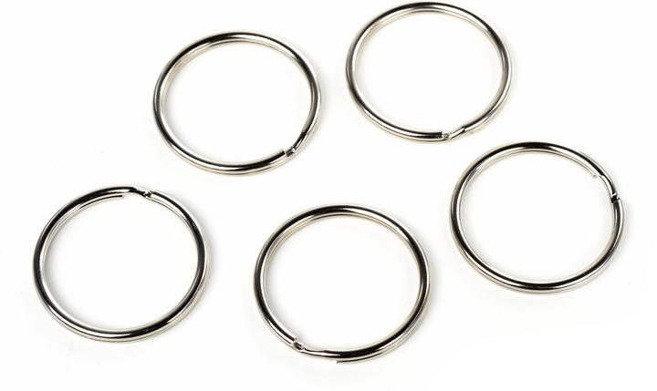 Actual product image VBS Key split rings, Ø 3 cm, 5 pieces