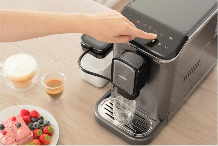 Actual product image Sencor Automatic espresso and cappuccino machine SES 8000BK