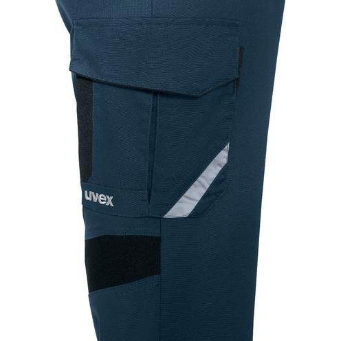 Uvex Safety, Arbeitsjacke, Latzhose uvex suXXeed industry blau, nachtblau 106 (106)