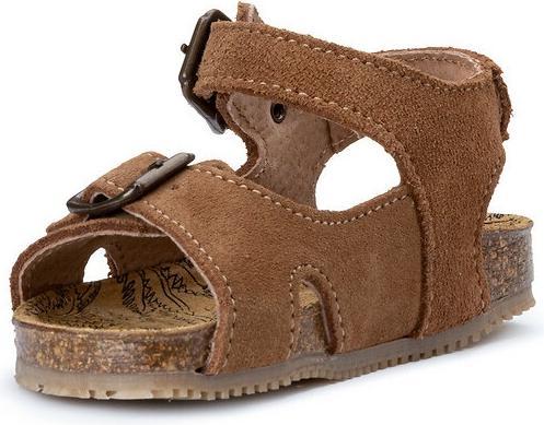 Actual product image La Redoute Collections Leather sandals with buckle (24)