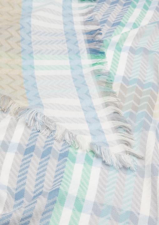 Image du produit S.Oliver Schal Gewebter dreieckiger Schal mit Karomuster