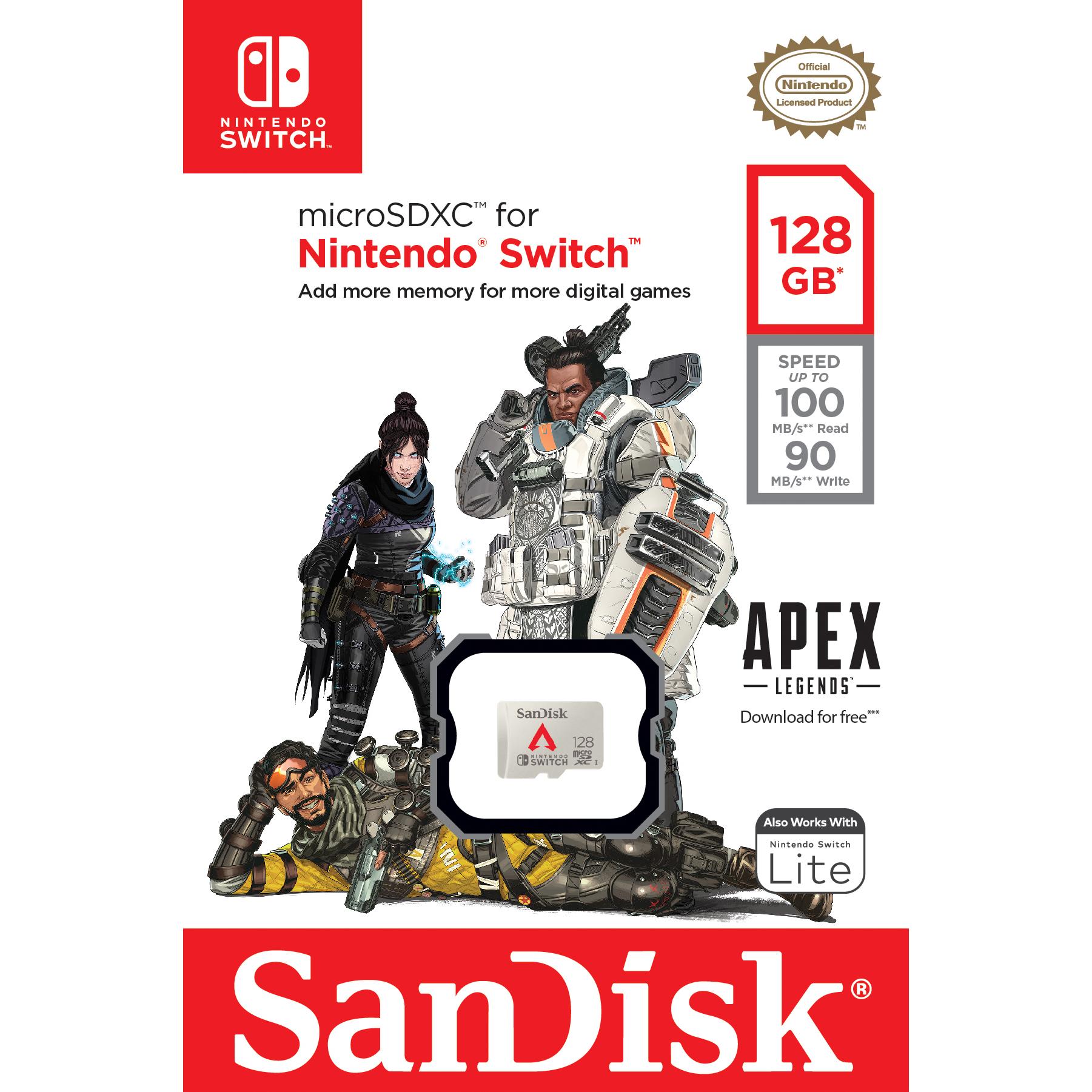 SANDISK Nintendo Switch Card Apex Legends Edition - buy at Digitec