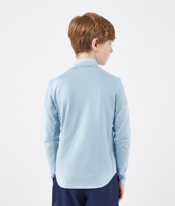 Produktbild Artengo Kinder Langarmshirt Tennis 1/2 Reissverschluss - TTS ML TH hellblau (122)