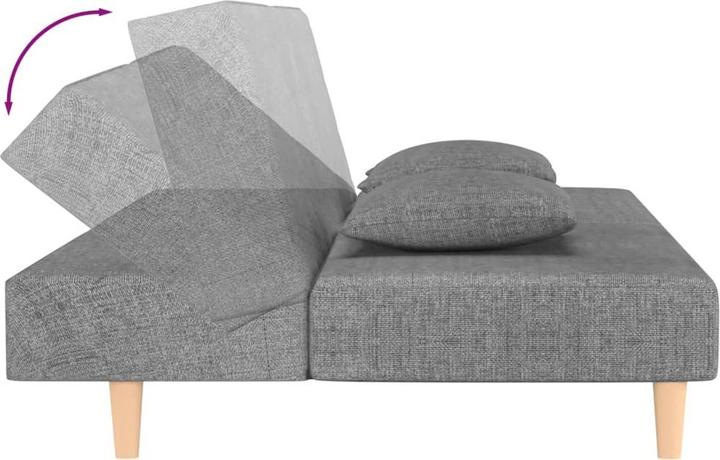 Image du produit vidaXL Ensemble salon de jardin 10 pièces avec coussins (2 places)