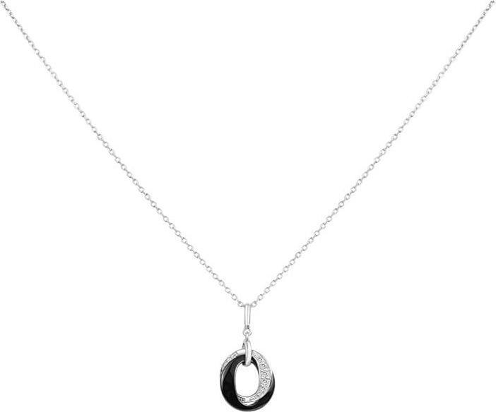 Immagine prodotto Ceranity Collana In Argento - Ceramica Nera - Zirconia (Ceramique)
