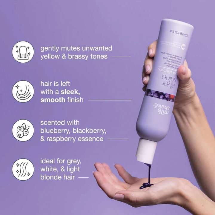 Produktbild Milk_Shake Silver Shine (Flüssiges Shampoo, 300 ml)