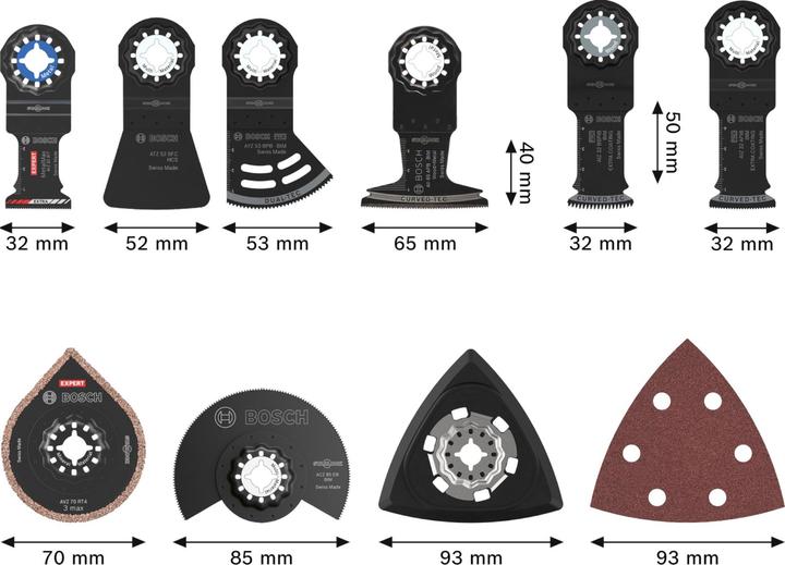 Productafbeelding Bosch Professional Zubehör Alles-in-één i-Boxx set, 33 stuks.