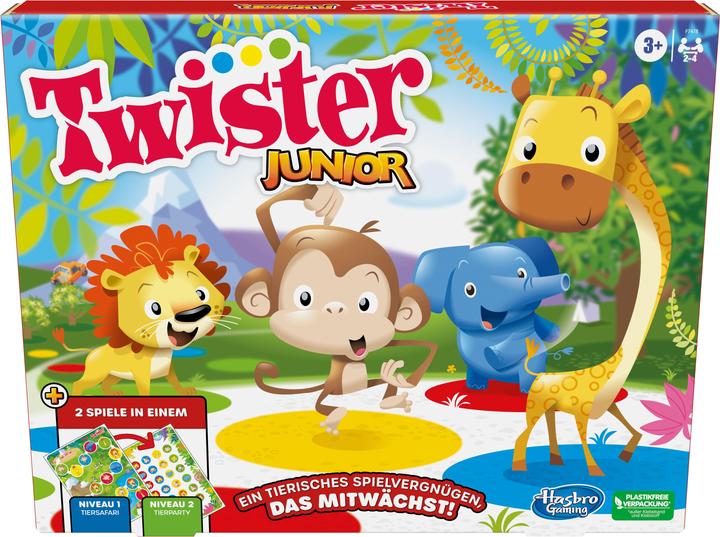 Actual product image Hasbro Gaming Twister Junior (German, 2 - 4 Players)