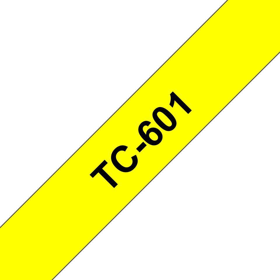 Brother, Beschriftungsband, Tc-601 (1.20 cm, Gelb)
