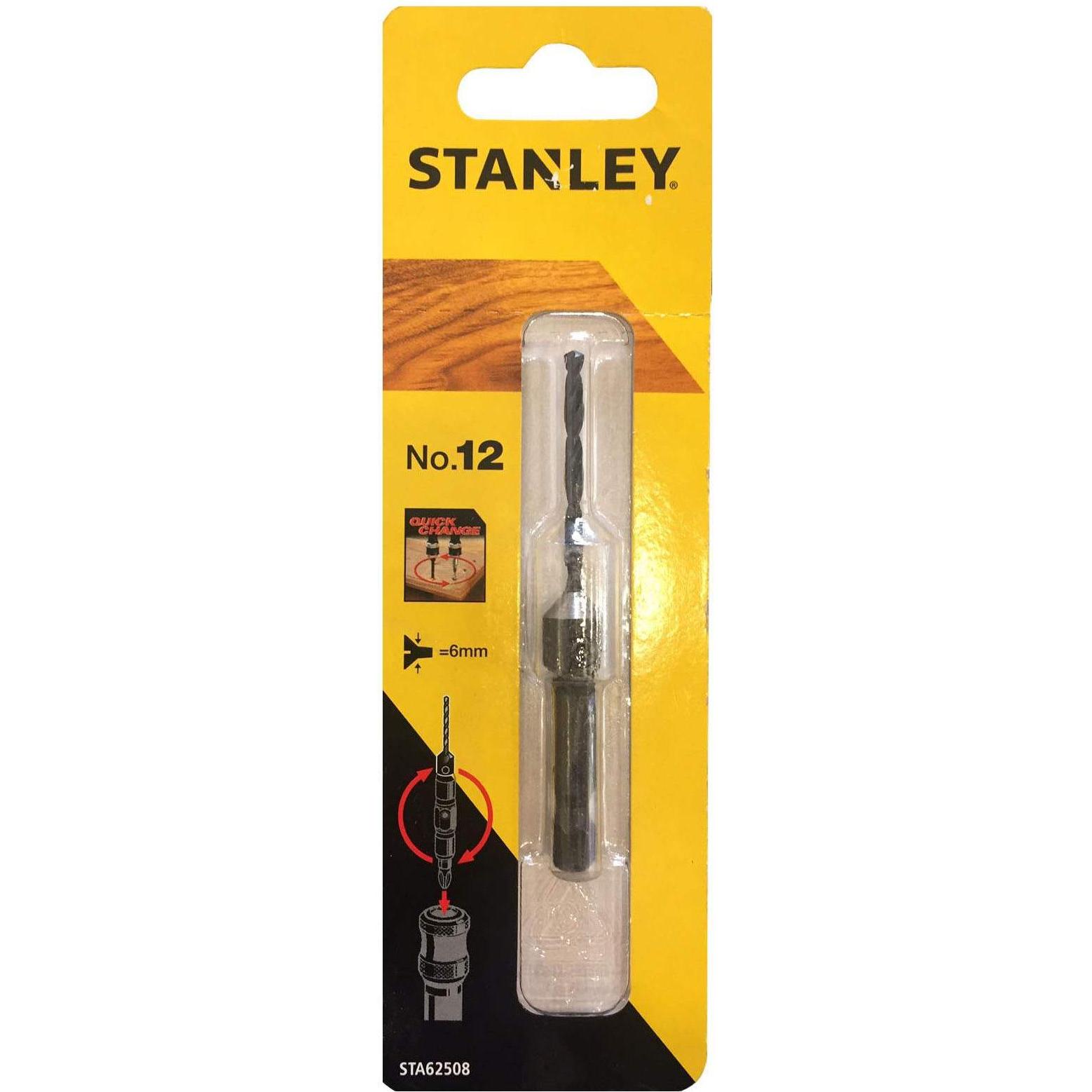 Thumbnail - Stanley, Bohrereinsatz, SUPER-LOK Zentrierbohrer 3,0 mm mit Tiefenstop Länge 80mm (3 Millimeter)
