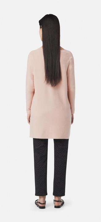 Actual product image Comma Strickpullover Langer Pullover aus Viskosemix mit V-Ausschnitt (34, 36)