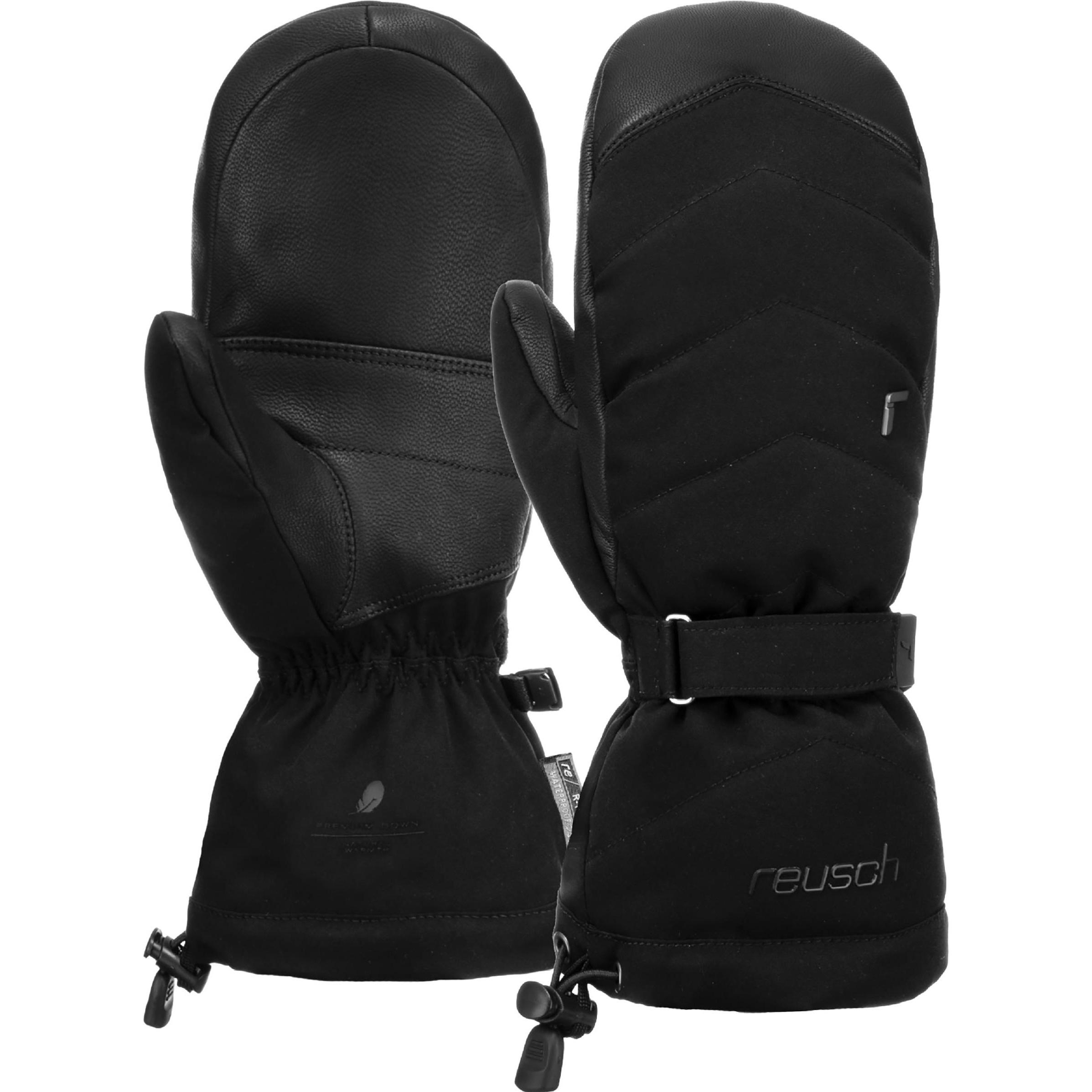 Reusch, Damen, Handschuhe, Nadia R-TEX XT Mitten, Schwarz, (8.5)
