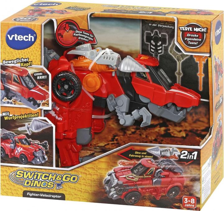 Produktbild VTech Switch & Go Dinos - Fighter-Velociraptor