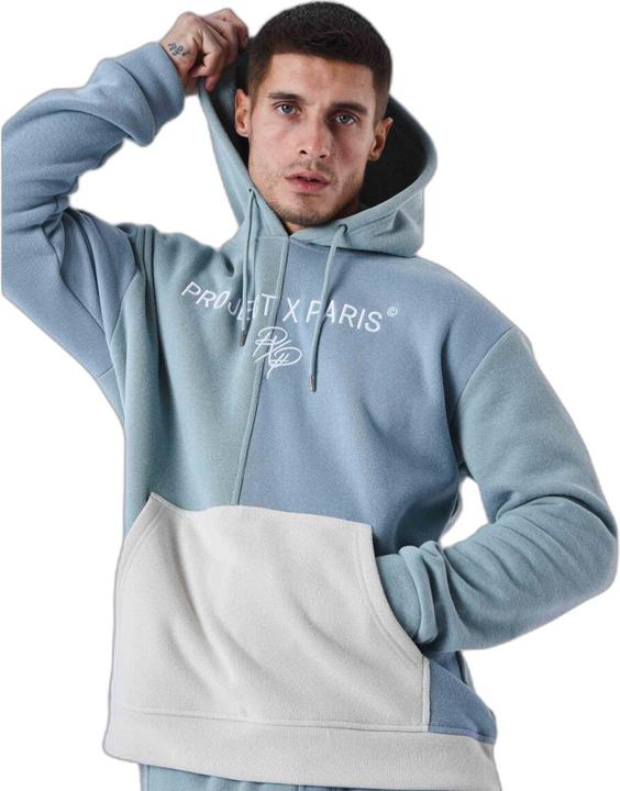 Immagine prodotto Project X Paris Felpa con cappuccio in maglia tricolore (S)