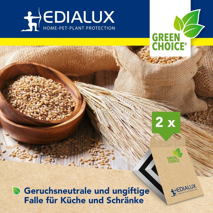 Image du produit Edialux Green Choice - Piège à mites alimentaires, 2 pièces